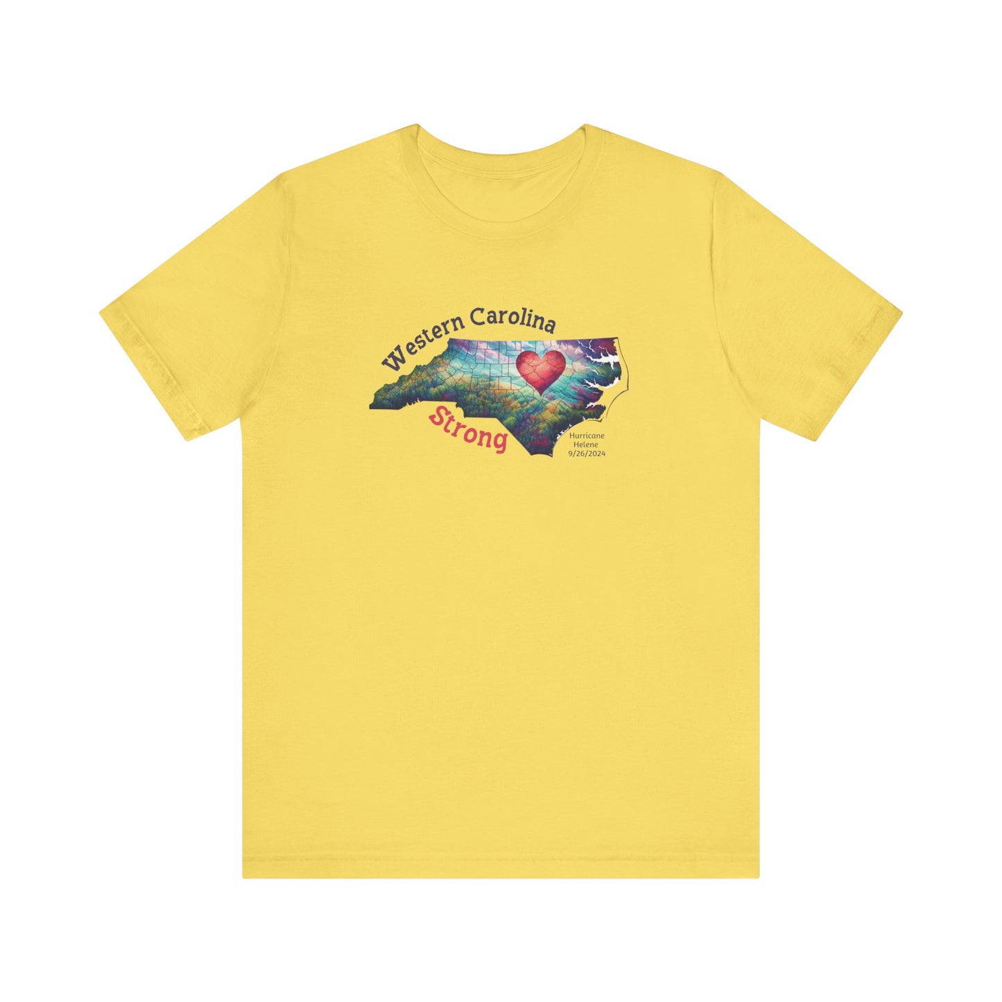 Hurrican Helene Wester Carolina Strong Unisex Tee