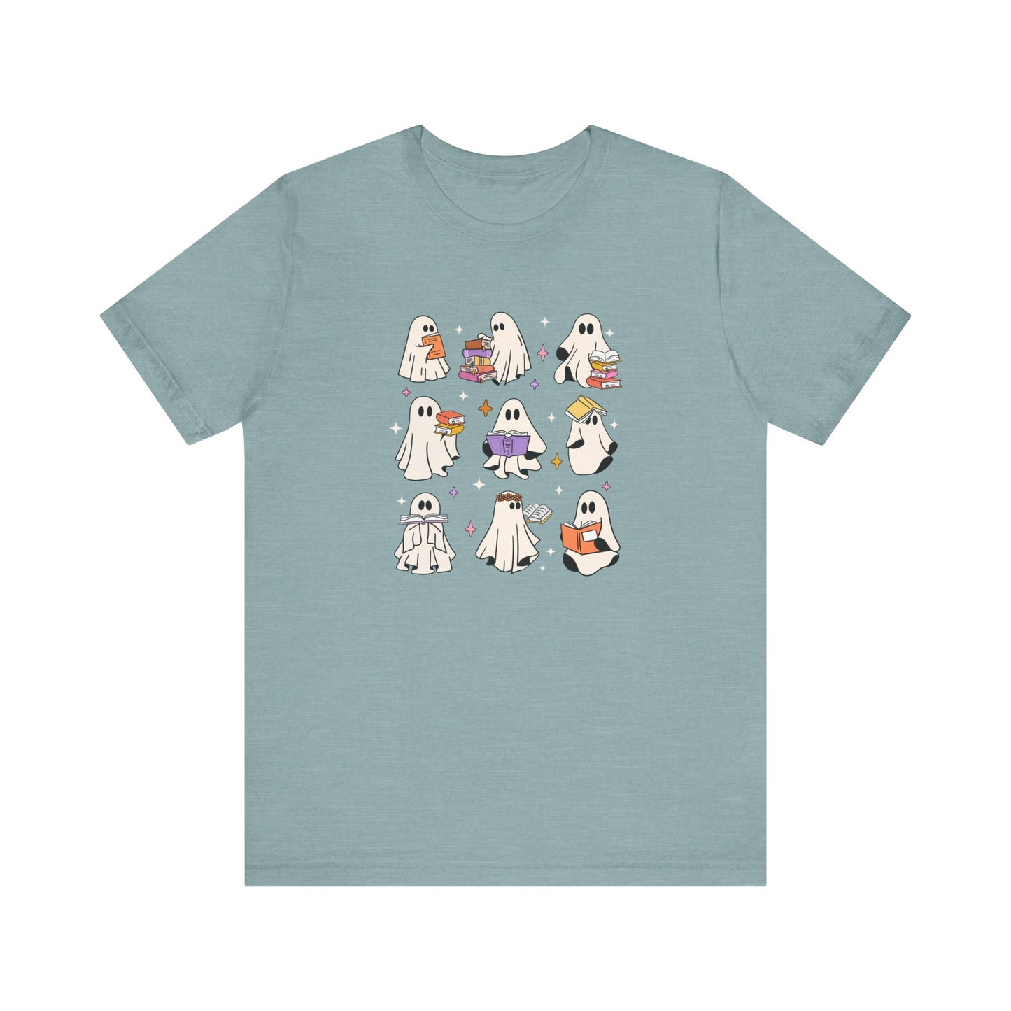 Spooky Ghost Readers Short Sleeve