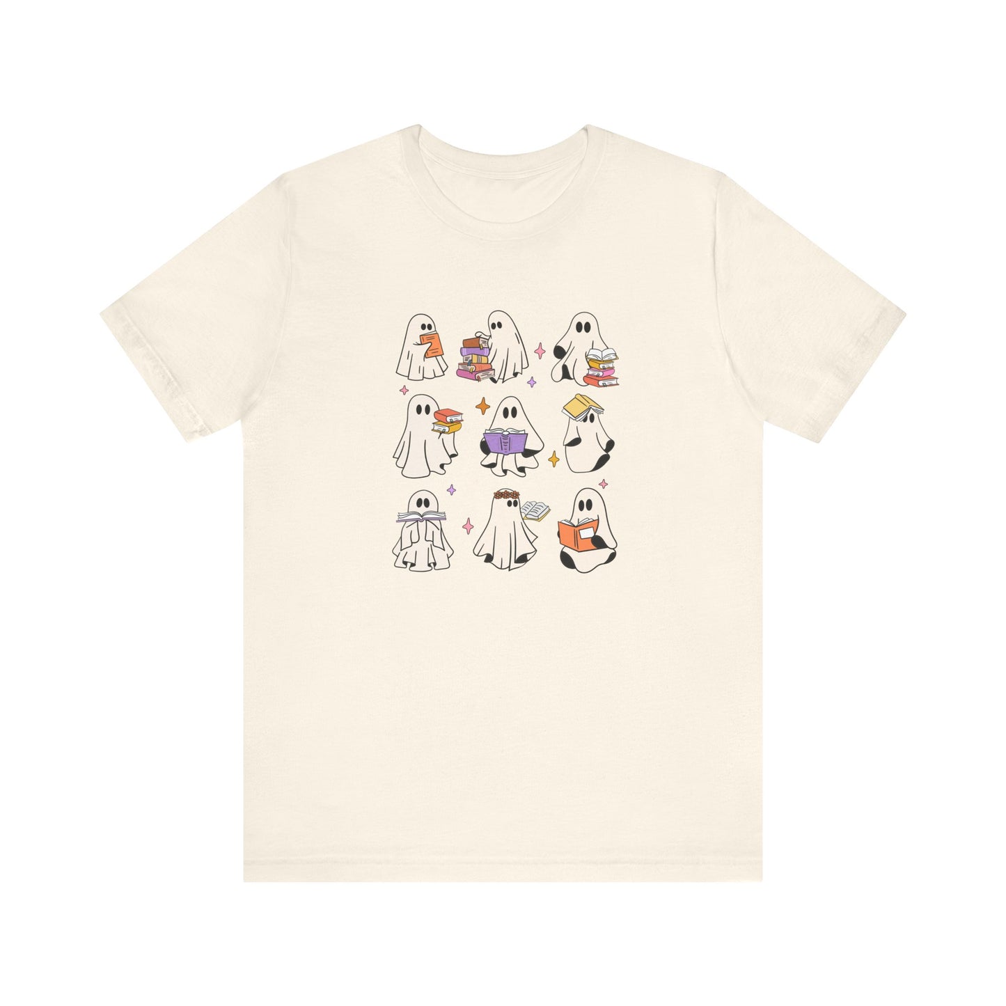 Spooky Ghost Readers Short Sleeve