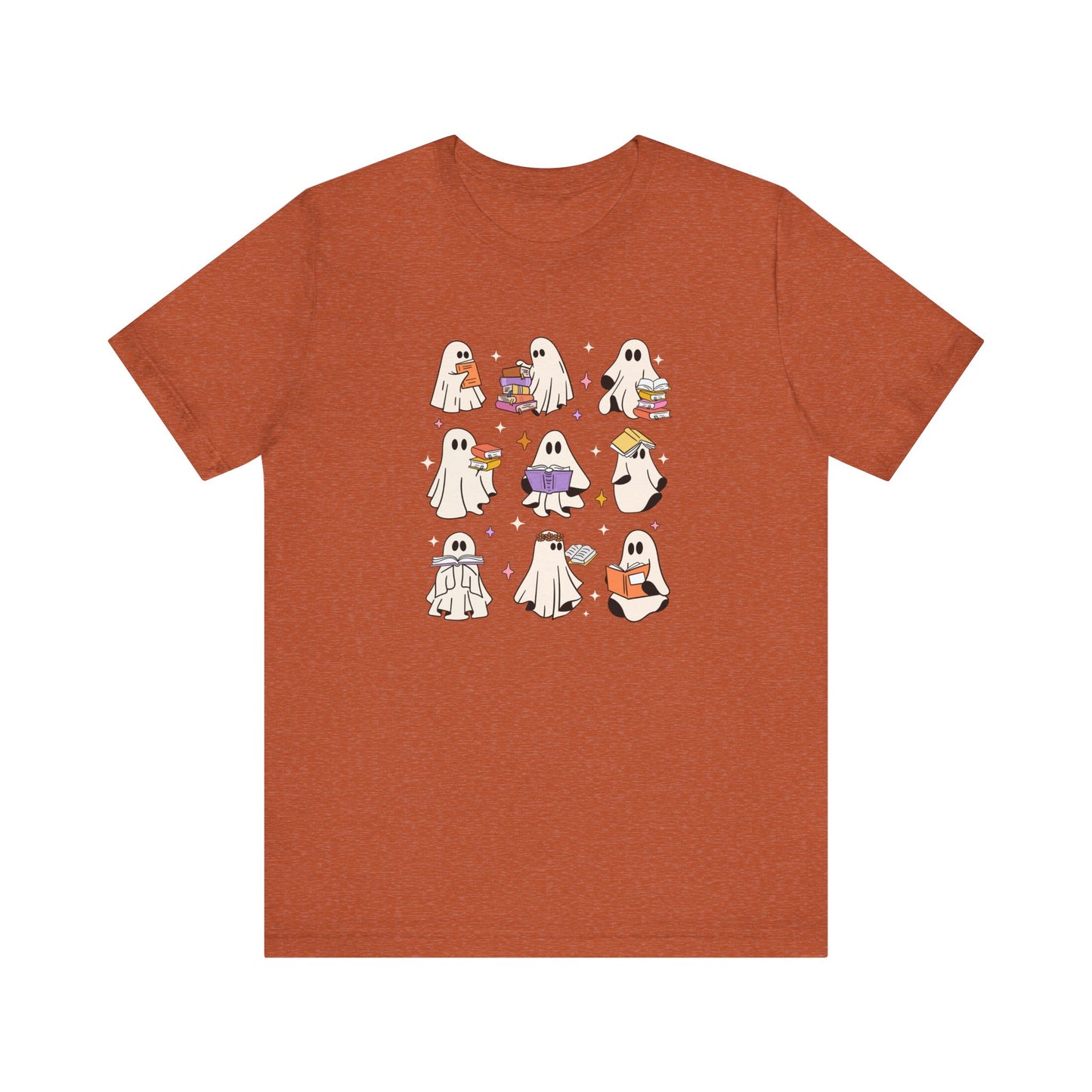 Spooky Ghost Readers Short Sleeve