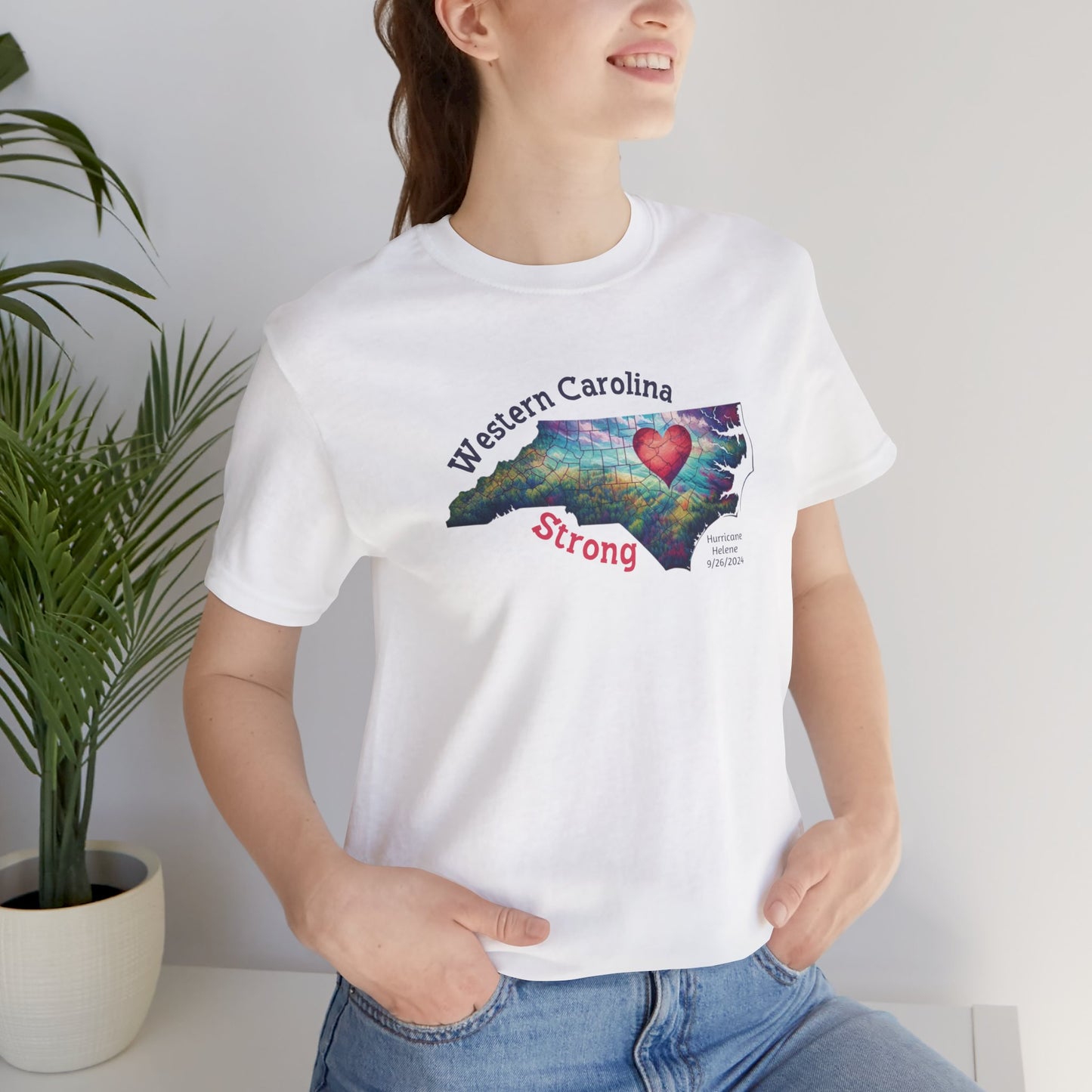 Hurrican Helene Wester Carolina Strong Unisex Tee