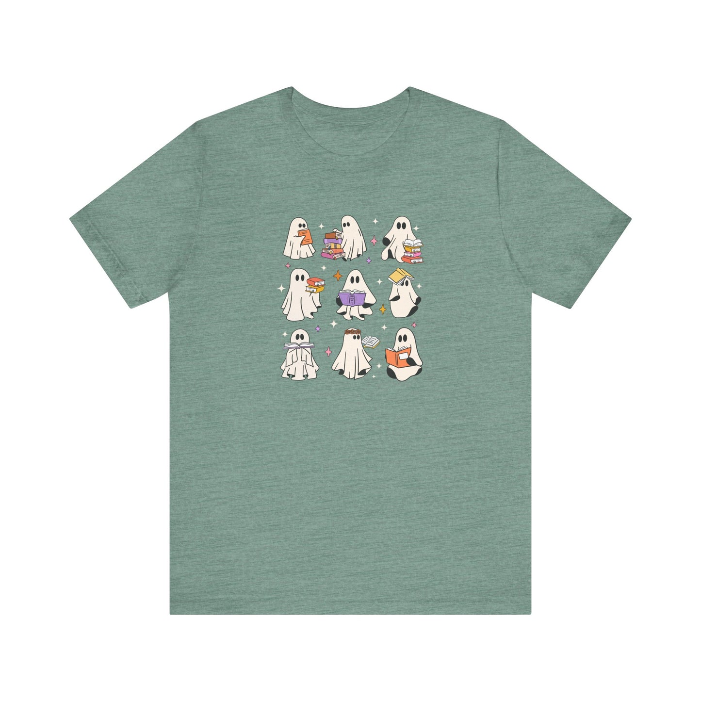 Spooky Ghost Readers Short Sleeve