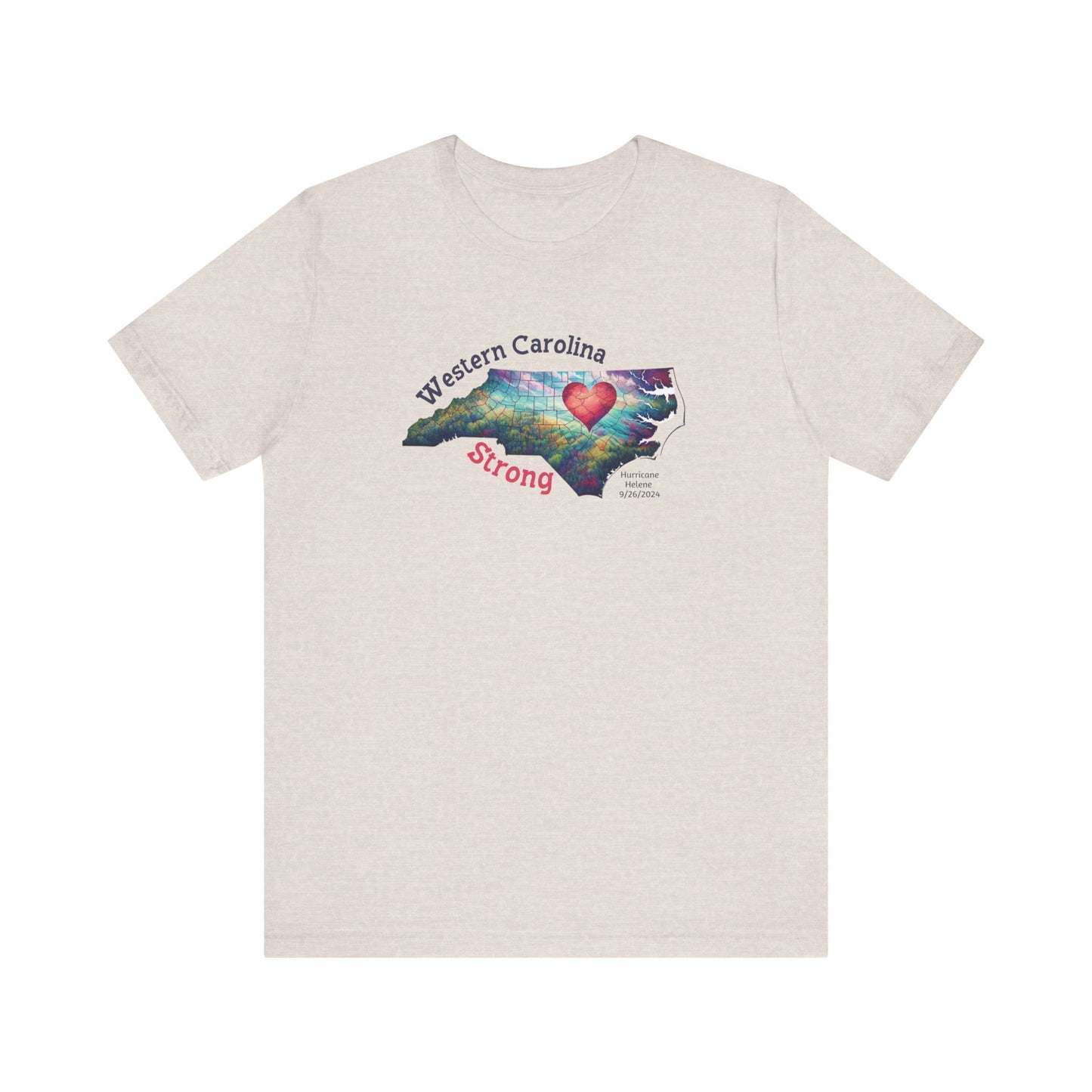 Hurrican Helene Wester Carolina Strong Unisex Tee