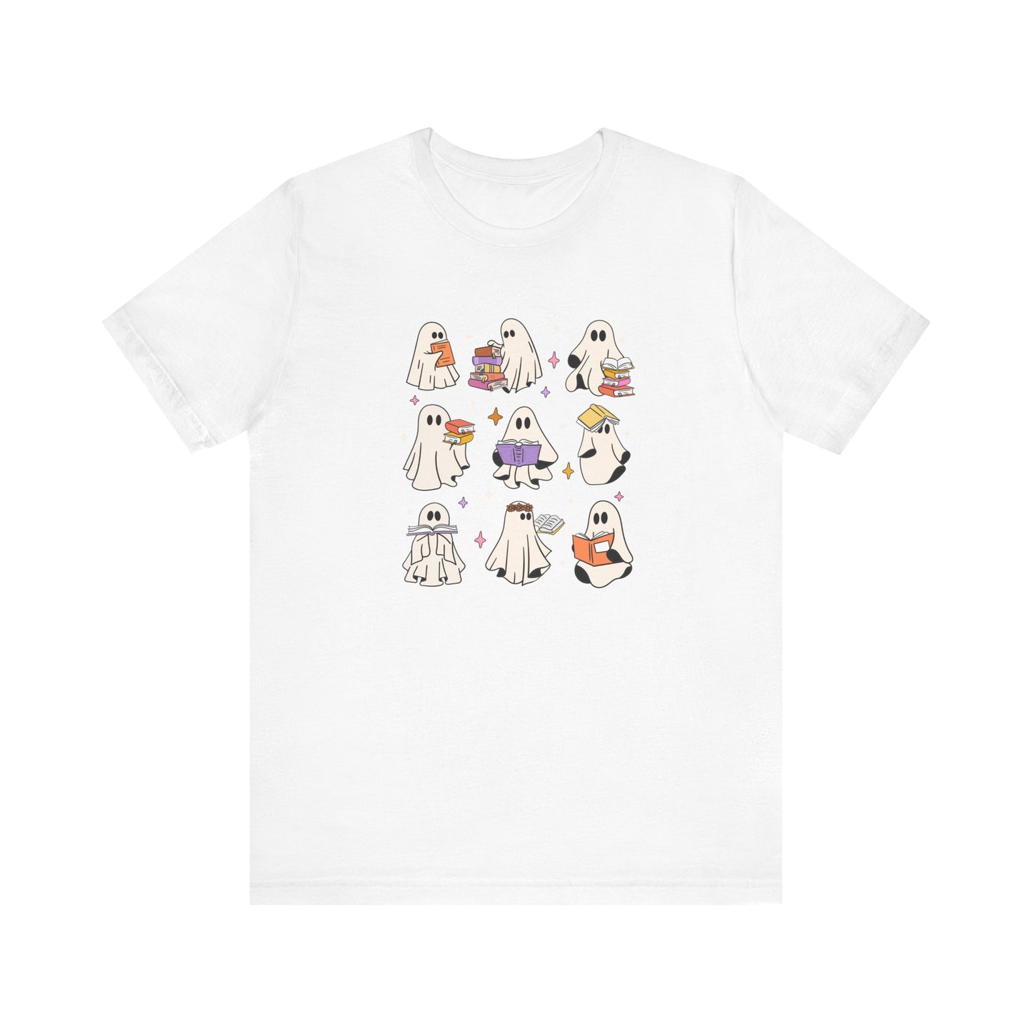 Spooky Ghost Readers Short Sleeve