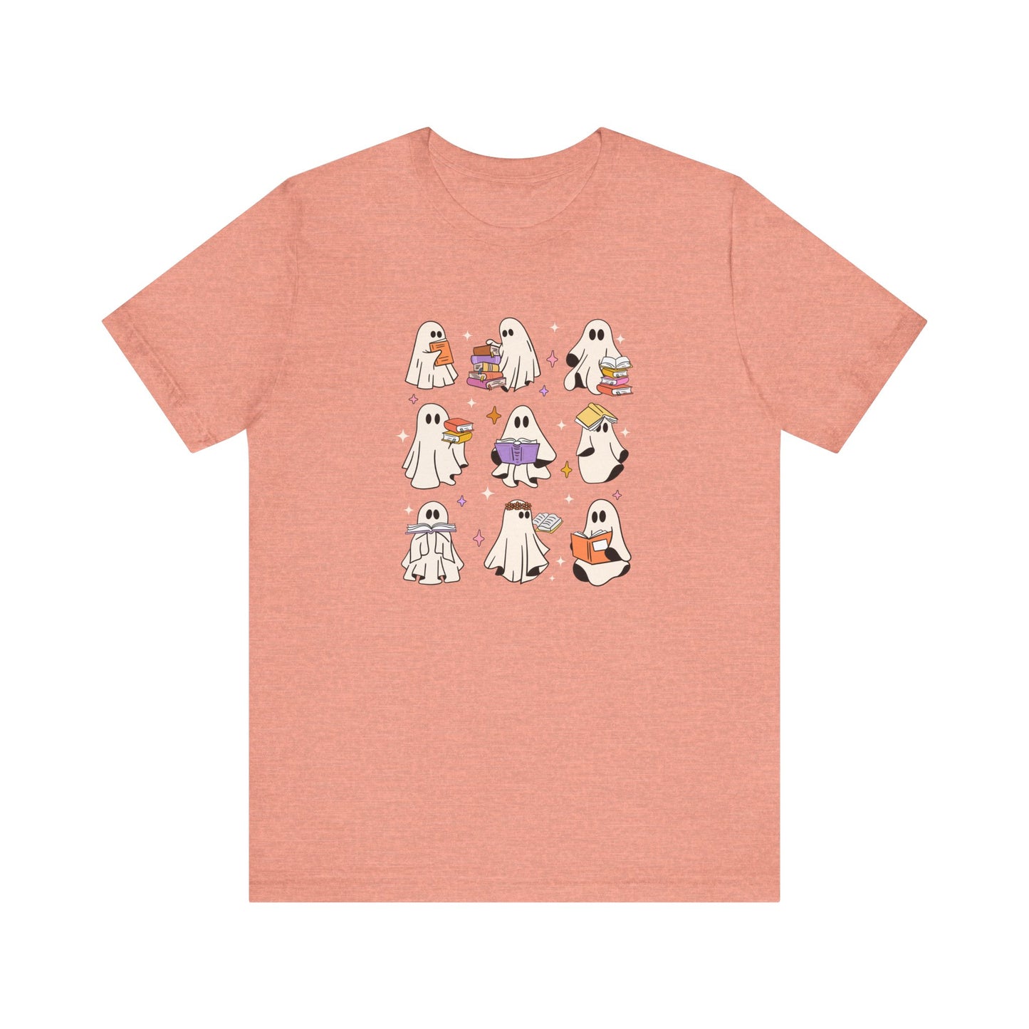 Spooky Ghost Readers Short Sleeve