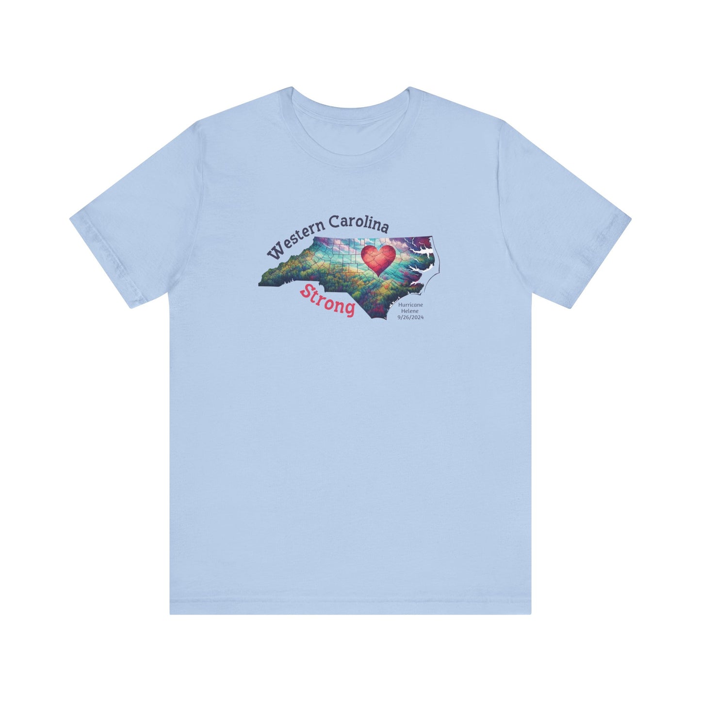 Hurrican Helene Wester Carolina Strong Unisex Tee