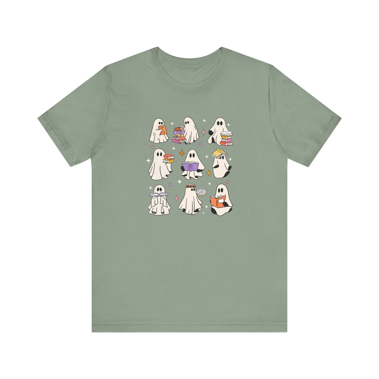 Spooky Ghost Readers Short Sleeve