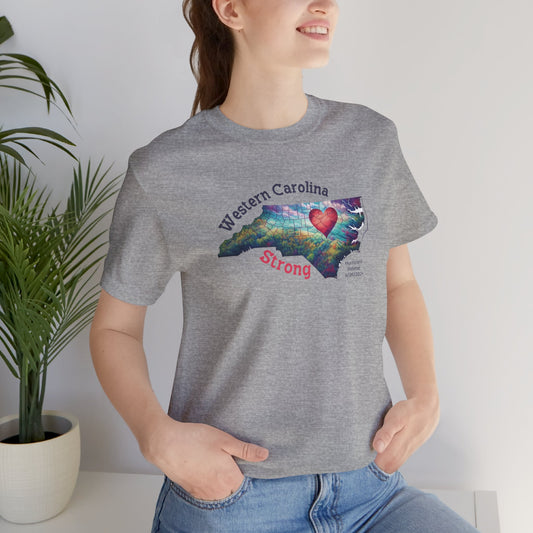 Hurrican Helene Wester Carolina Strong Unisex Tee